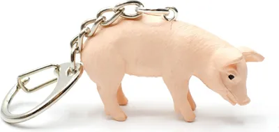 Produktbild von Schweine Schlüsselanhänger Miniblings Bauernhof Schwein Ferkel Glücksschwein