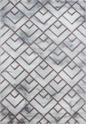 Produktbild von Kurzflor Teppich NAXOS Bronze 140 x 200 cm