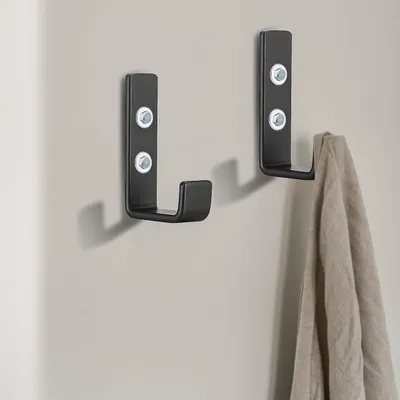 Produktbild von Garagenhaken Schwere J-förmige Haken - Set von 4 - Wandmontage - Schwerlast