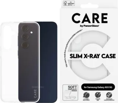 Obrázok produktu pre PanzerGlass CARE™ by ® X-Ray Case Samsung Galaxy A55 5G, Ochranný obal, Samsung, Samsung - Galaxy A55 5G, Priehľadná