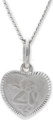 Produktbild von JuwelmaLux Anhänger Sterling Silber 925 Schutzengel Herz JL21-02-0012