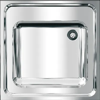Produktbild von KWC Gewerbespüle, MAXIMA, Edelstahl, 600x382x600 mm