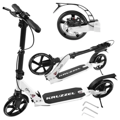 Produktbild von Zusammenklappbarer Roller für die ganze Familie mit Scheibenbremse (Tragkraft 100 kg)