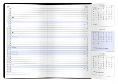 Produktbild von Güss Trio-Timer Taschenplaner  - 9,5 x 16 cm