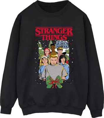 Produktbild von Netflix - "Stranger Things" Sweatshirt für Damen BI36108 (L) (Schwarz)