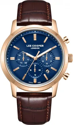 Obrázek produktu pro Pánské hodinky LEE COOPER LC08186.492 v tmavě modré barvě, módní.