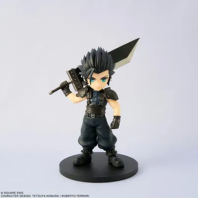 Produktbild von Final Fantasy VII Rebirth niedliche Kunststatue Zack Fair, 11 cm