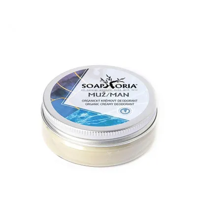 Obrázek produktu pro Soaphoria Organický krémový deodorant Muž 50 ml