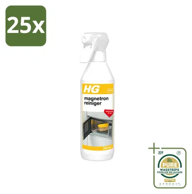 Produktbild von 25 x HG Magnetronreiniger - 500 ml - Vorratspackung - 25 Stücke