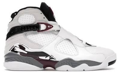Produktbild von Jordan 8 Retro White Burgundy (Women's) - EU 36