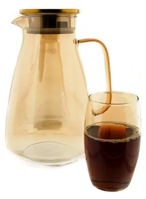Immagine prodotto di Set di 7 caraffe in vetro - Caraffa da 1,95 L e 6 bicchieri da 330 ml
