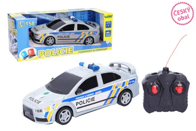 Zdjęcie produktu dla WIKY RC samochód zdalnie sterowany czeska policja 23 cm - czeskie opakowanie