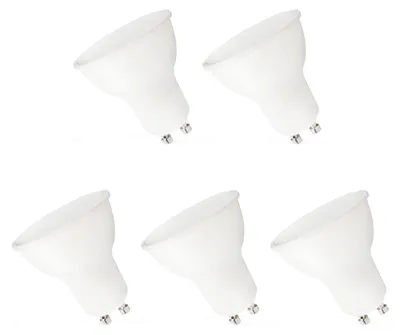 Productafbeelding van Spectrum LED Spot PAR16 GU10 Mat - 7.5W 590lm 4000K - Neutraalwit - Vervangt 75W - 5 stuks