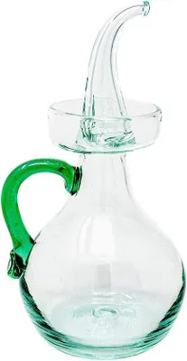 Immagine prodotto di Bottiglia per olio da 500 ml, verde, in vetro antigoccia