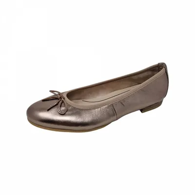 Produktbild von Tamaris Damen Ballerina klassisch Schleife Leder 1-22116-41, Größe:38 EU, Farbe:Mehrfarbig