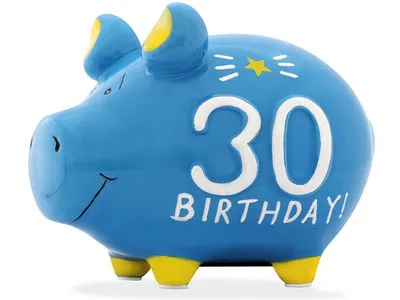 Produktbild von Sparschwein zum 30. Geburtstag