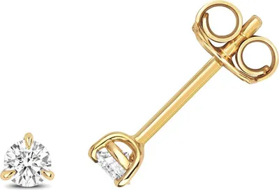 Produktbild von Funkelndes Feuer 18 Karat (750) Gold Damen - Diamant Paar Ohrstecker Brillant-Schliff 0.20 Karat H - SI2; TRS3464018KY