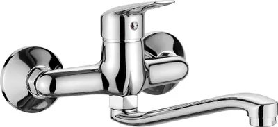 Produktbild von Küchenarmatur, Wand- chrom Wandmontage