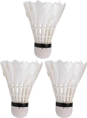 Produktbild von Langlebiger Shuttlecock, Badminton -Bälle, gute Stärke Weiß für das Üben von Freizeitfamilienhaus zu Hause