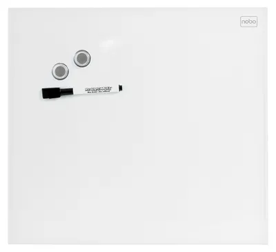 Immagine prodotto di nobo 1903956 nobo Glas-Magnettafel 30,0 x 30,0 cm brillant weiß