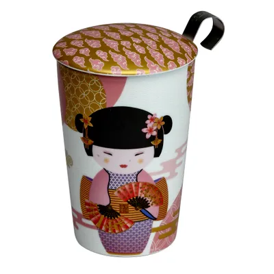 Produktbild von TEAEVE® New Little Geisha rose - Porzellanbecher