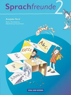 Immagine prodotto di Sprachfreunde 2. Schuljahr. Sprachbuch. Ausgabe Nord (Berlin, Brandenburg, Mecklenburg-Vorpommern)