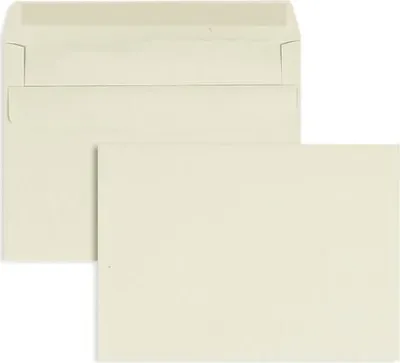Produktbild von Briefumschläge C6 75g/qm selbstklebend VE=1000 Stück grau