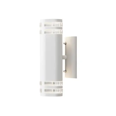 Immagine prodotto di Konstsmide Modena Long Up&Down applique in alluminio laccato bianco con vetro acrilico trasparente