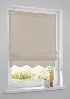 Produktbild von Elegantes Faltenvorhang natur 80x140 cm