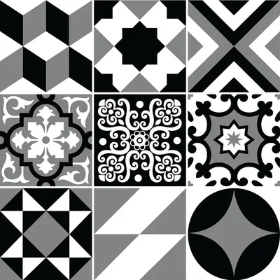Zdjęcie produktu dla Naklejki ścienne – samoprzylepne naklejki na płytki do kuchni i łazienki – 9 naklejek na płytki – 9 naklejek, 15 x 15 cm