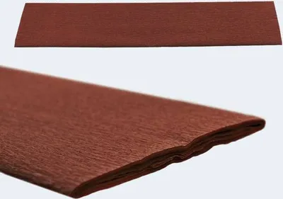 Produktbild von Krepppapier/Feinkrepp kastanie 10 Rollen, 50 x 250 cm