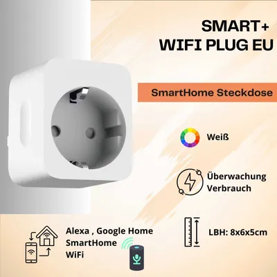 Produktbild von LEDVANCE SMART+ WIFI PLUG EU WLAN-Steckdose
