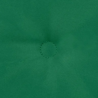 Image de vidaXL Coussin pour chaise de jardin 4 pcs. Vert 100 x 50 x 3 cm