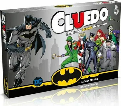 Produktbild von Spiel von Mesa Winning Moves Cluedo Batman (FR)