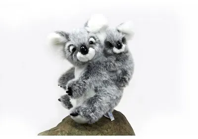 Produktbild von Hansa Toy 5947 Koala mit Baby 28 cm Kuscheltier Stofftier Plüschtier