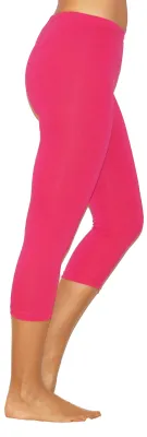 Obrázok produktu pre Dámske 3/4 capri legíny bavlnené PINK XXXL