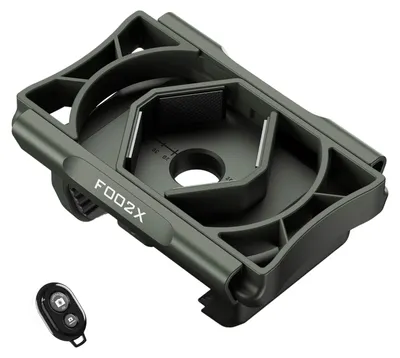 Produktbild von APEXEL APL-F002X Teleskop-Telefonadapter, 360¡ã drehbare Telefonhalterung fuer Teleskop, Telefonhalter fuer Monokular, Mikroskop, Spotting, Binokular, Fotoadapter, Smartphone-Digiscoping-Adapter mit Fernausloeser