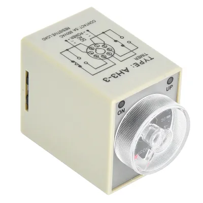 Obrázok produktu pre Časové relé, časovač oneskorenia, časové relé, elektronické časové relé, 8 pinov relé, 50/60 Hz, AC220V 5A kontakt, montáž na DIN lištu
