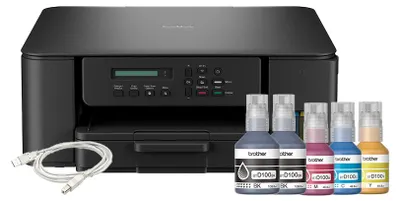 Zdjęcie produktu dla Wielofunkcyjne urządzenie Brother DCP-T530DW, drukarka atramentowa 3-w-1 z technologią Inkbenefit Plus