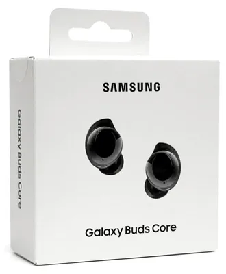 Zdjęcie produktu dla Samsung Galaxy Buds Core SM-R410 (2025) | Dystrybucja dla Ameryki Łacińskiej | Bluetooth 5.4 | Aktywne tłumienie hałasu | Do 35 godzin odtwarzania muzyki bez przerwy. Kolor: czarny – (czarny) – czarny
