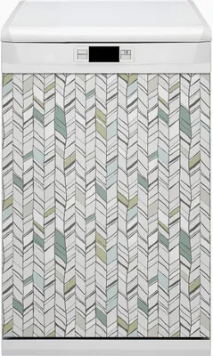 Produktbild von Magnetmatte Geschirrspüle Abwaschbar Küche Magnete  Dekor 45x80 cm  - Fischgrone