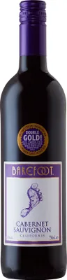 Obrázek produktu pro Barefoot Cabernet Sauvignon červené polosuché víno z Kalifornie 750ml