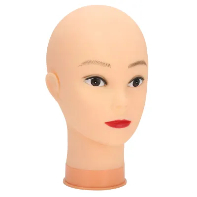 Obrázok produktu pre Hlava figuríny, tréningová hlava na make-up, hlava na zobrazenie parochne, holohlavá hlava figuríny, hlava na zobrazenie klobúka, hlava figuríny na make-up