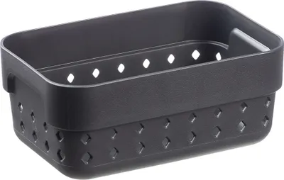Produktbild von plast team Stapelkörbchen SEOUL ORGANIZER S dunkelgrau