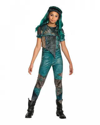 Produktbild von Descendants Uma Kinderkostüm für Karneval und Halloween Größe: 10-12 Jahre