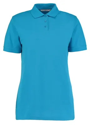 Produktbild von Kustom Kit - "Klassic" Poloshirt für Damen, Superwäsche 60°C, Klassisch LT6125 (42 DE) (Türkis)