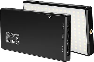 Obrázok produktu pre LED video svetlo, prenosné svetlo na fotoaparát s 2500 K�C9000 K, 3000 MAh dobíjateľná batéria, 192 svetelných guličiek, fotografické svetlo na vonkajšie fotografovanie