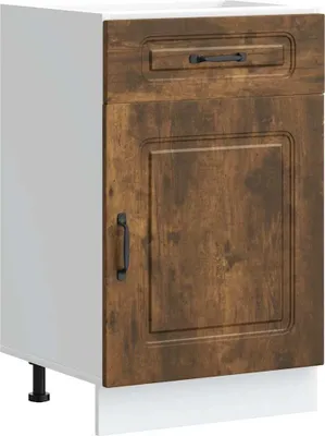Produktbild von Küchenunterschrank Kalmar Räuchereiche Holzwerkstoff