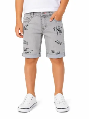 Produktbild von Blue Seven Denim Bermuda Jeans, Jungen, Grau, Größe 164