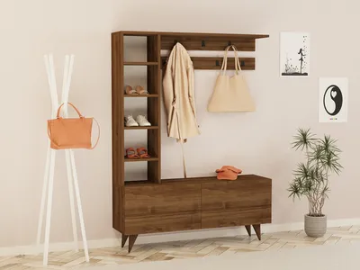 Obrázok produktu pre Skye Decor, Predsie?ová zostava - Pilenu (orech)